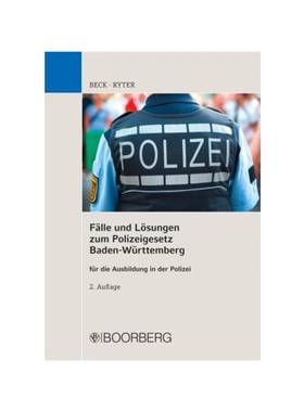 预订【德语】F?lle und L?sungen zum Polizeigesetz Baden-Württemberg:für die Ausbildung in der Polizei