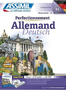 预订Perfectionnement Allemand Superpack (Book, 4CD audio + 1USB)