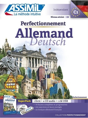预订Perfectionnement Allemand Superpack (Book, 4CD audio + 1USB)