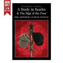 【外文书店】英文原版 经典名著 血字的研究 A Study in Scarlet (Wordsworth Classics)