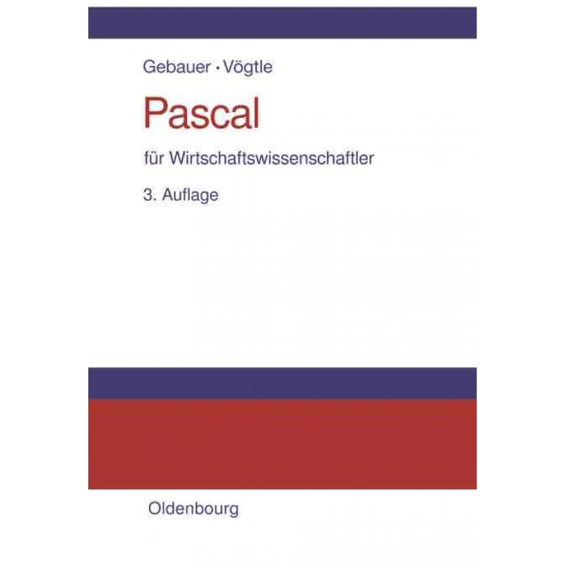 按需印刷DEG Pascal für Wirtschaftswissenschaftler[9783486575774]