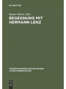 按需印刷DEG Begegnung mit Hermann Lenz[9783484320833]