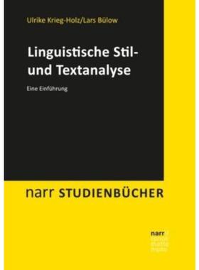 预订【德语】 Linguistische Stil- und Textanalyse:Eine Ei