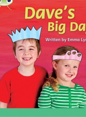 预订Bug Club Phonics Fiction Year 1 Phase 5 Set 14 Dave's Big Day[9781408260821]