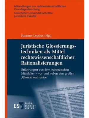 预订【德语】Juristische Glossierungstechniken als Mittel rechtswissenschaftlicher Rationalis