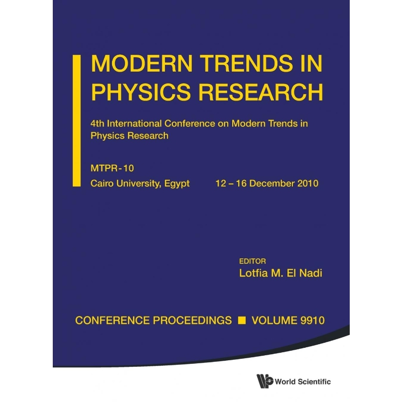按需印刷MODERN TRENDS IN PHYSICS RESEARCH - PROCEEDINGS OF THE 4TH INTERNATIONAL CONFERENCE ON MTPR-10[9789814504881]