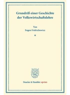 预订【德语】 Grundri? einer Geschichte der Volkswirtsc