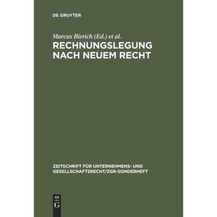 Rechnungslegung 9783110081084 nach Recht neuem 按需印刷DEG