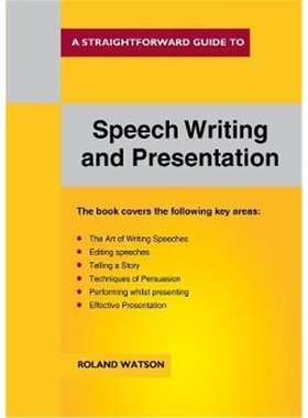 预订A Straightforward Guide To Speech Writing And Presentation:New Edition 2018