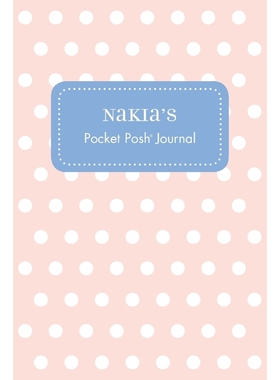 按需印刷Nakia's Pocket Posh Journal, Polka Dot[9781524827519]
