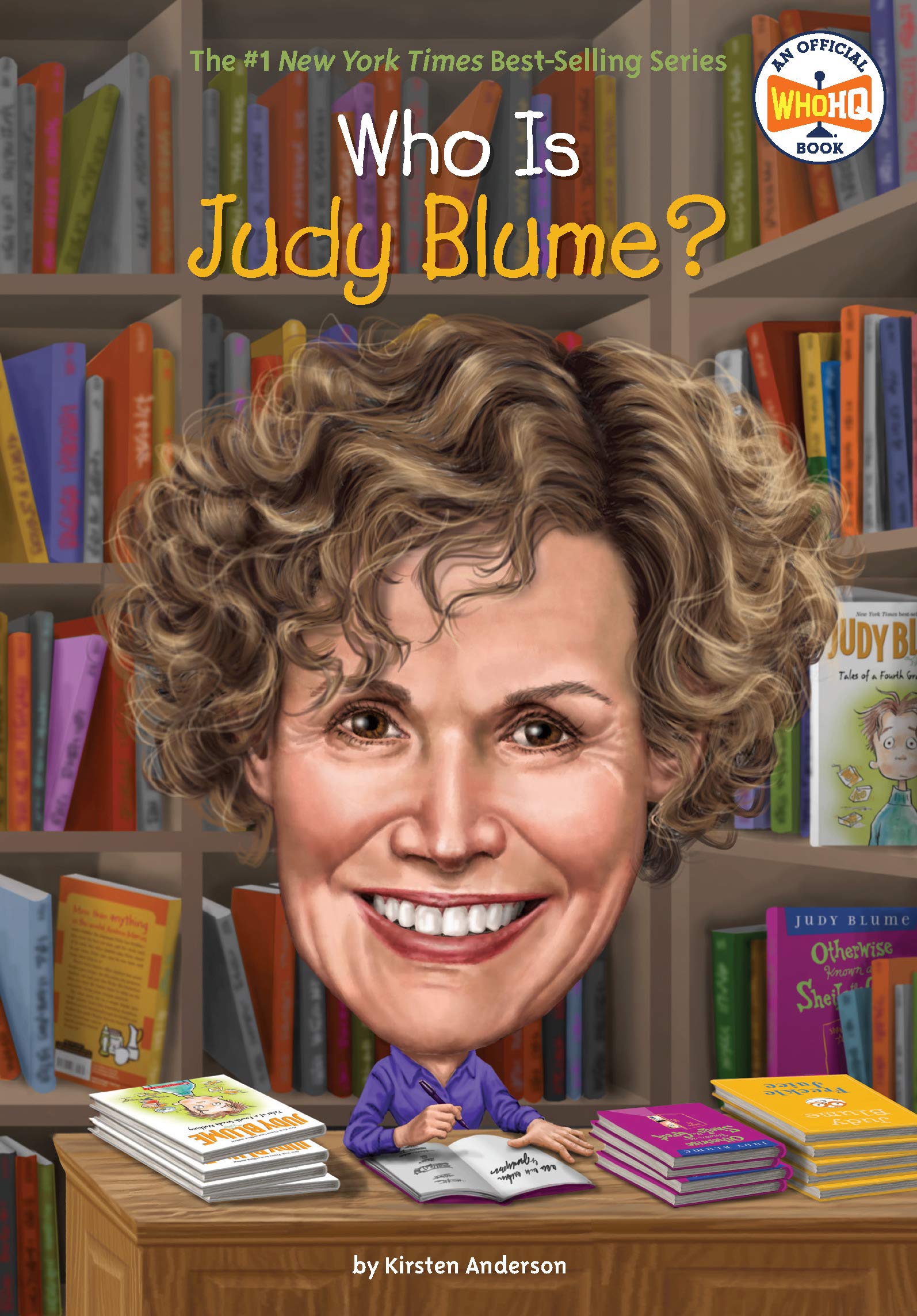 朱迪·布鲁姆是谁？ 英文原版 Who Is Judy Blume? 名人传记系列书籍儿童版 中小学生读物 Who Was/Is 系列