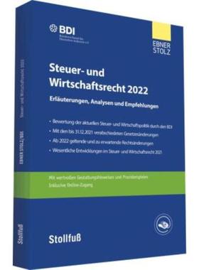 预订【德语】 Steuer- und Wirtschaftsrecht 2022:Erlaute