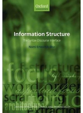 按需印刷Information Structure:The Syntax-Discourse Interface[9780199262595]