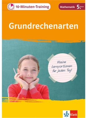 预订【德语】 Klett 10-Minuten-Training Mathematik Grundrechenarten 5. Klasse[9783129273944]
