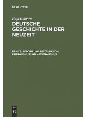 按需印刷DEG Reform und Restauration, Liberalismus und Nationalismus[9783486432411]