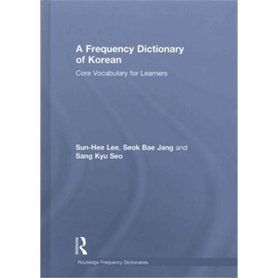 Vocabulary Dictionary 9781138781795 Learners for Core Korean Frequency 预订A