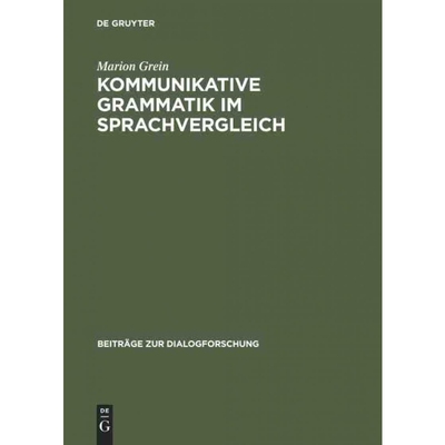 按需印刷DEG Kommunikative Grammatik im Sprachvergleich[9783484750340]