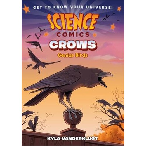 科学漫画系列 乌鸦Science Comics: Crows 英文原版