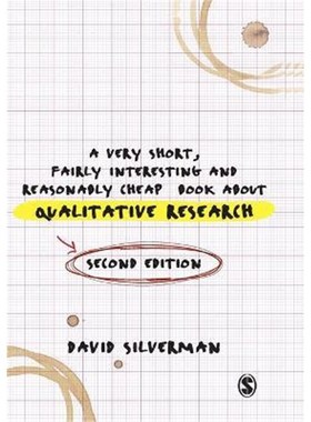 按需印刷A Very Short, Fairly Interesting and Reasonably Cheap Book about Qualitative Research[9781446252185]