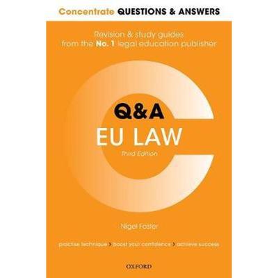 预订Concentrate Questions and Answers EU Law:Law Q&A Revision and Study Guide