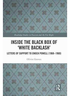 按需印刷TF Inside the Black Box of  White Backlash[9781032291178]