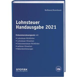 预订不退不换德语 Lohnsteuer Handausgabe 2021: