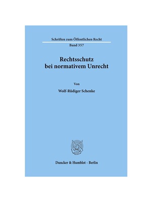 预订【德语】Rechtsschutz bei normativem Unrecht.: