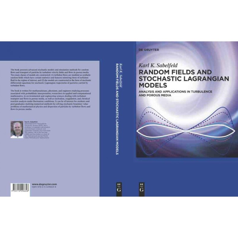 按需印刷不退不换DGYT Random Fields and Stochastic Lagrangian Models[9783110296648]