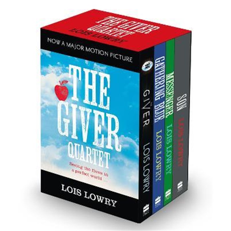 The Giver box set  记忆传授人 英文原版小说 赐予者 传授者 纽伯瑞金奖  套装4本