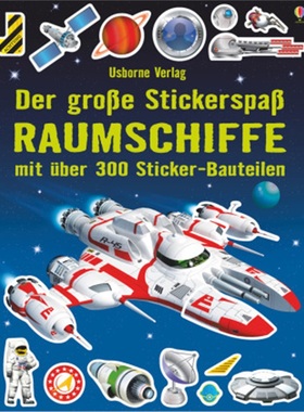 预订【德语】 Der große Stickerspaß: Raumschiffe[9781782328346]