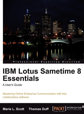 按需印刷不退不换IBM Lotus Sametime 8 Essentials[9781849680608]