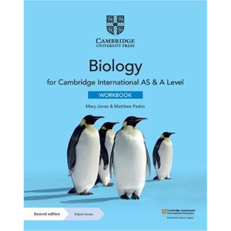 现货 生物练习册及剑桥电子版 Biology Workbook with Cambridge Elevate edition (2 years) 英文原版 上海外文 9781108859424