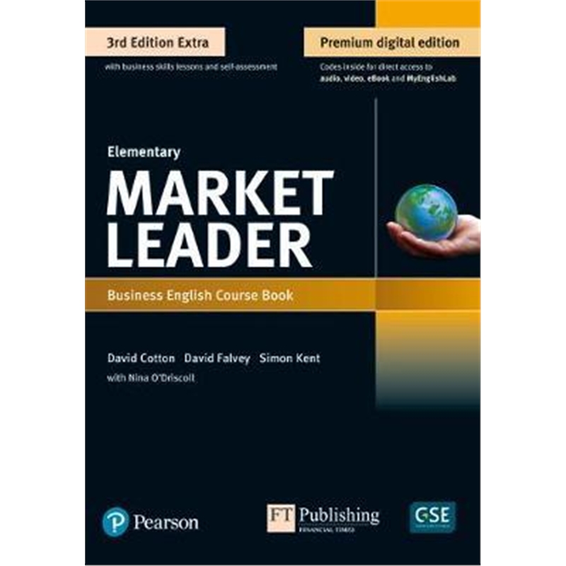 预订Market Leader 3e Extra Elementary Course Book, eBook, QR, MEL & DVD Pack