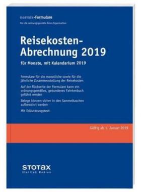 预订【德语】 Reisekosten-Abrechnungen 2019 fur Monate
