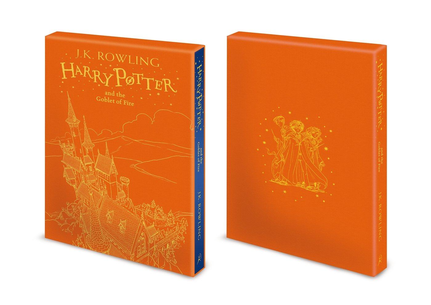 礼品版精装 哈利波特与火焰杯 英文原版 Harry Potter and the Goblet of Fire 英文书 电影小说 J. K. Rowling 畅销魔幻小说 4