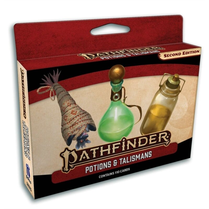 预订不退不换Pathfinder Potions and Talismans Deck (P2)[9781640783287]