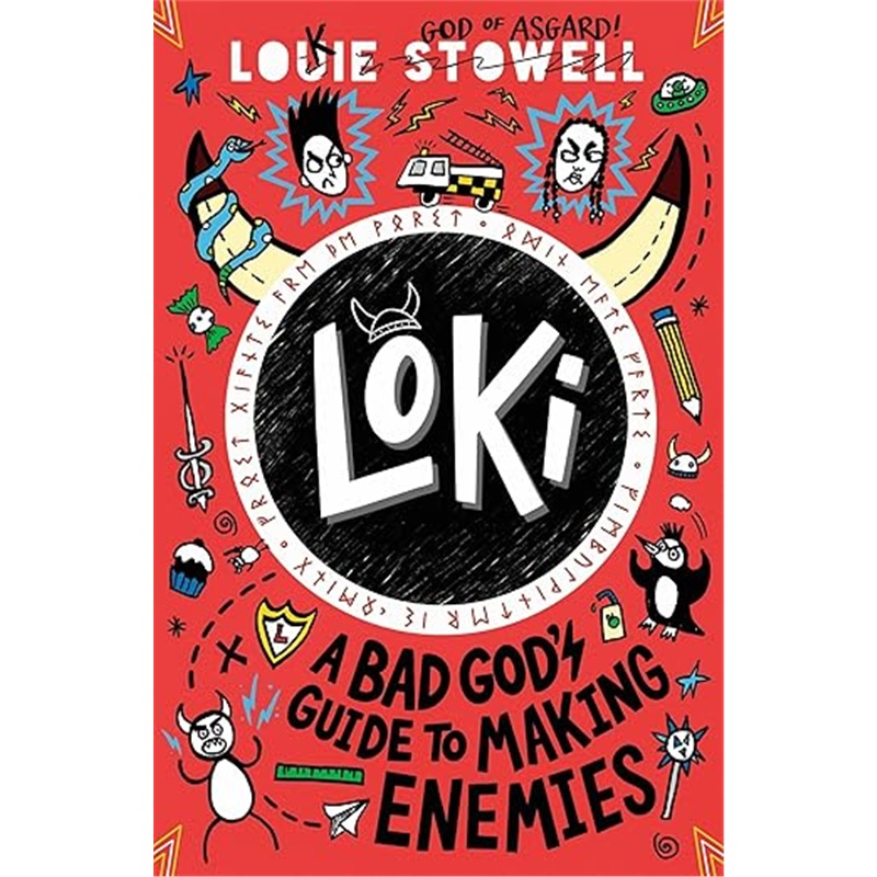 现货 Loki 4: A Bad God's Guide to Making Enemies  洛基：坏上帝指南 制造敌人    平装 英文原版 青少年读物 Louie Stowell