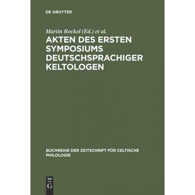 按需印刷DEG Akten des ersten Symposiums deutschsprachiger Keltologen[9783484429116]
