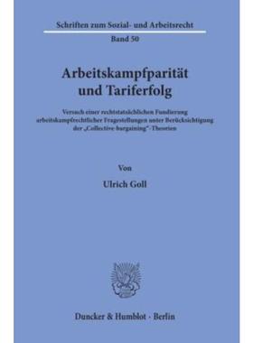 预订【德语】 Arbeitskampfparitat und Tariferfolg.:Vers
