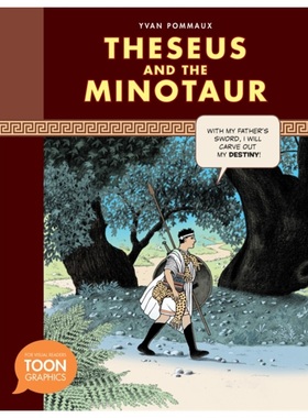 Theseus and the Minotaur (A Toon Graphic)