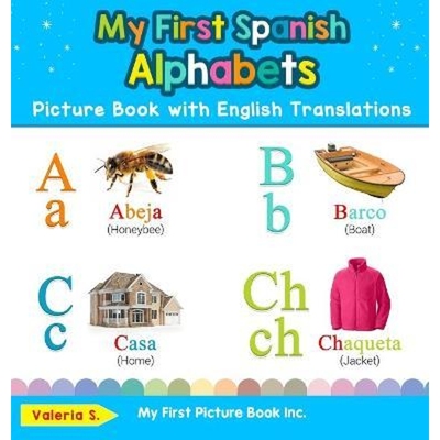 按需印刷  My First Spanish Alphabets Picture Book with Engli