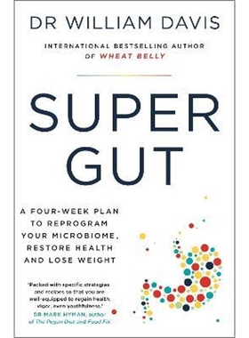 预订Super Gut:A Four-Week Plan to Reprogram Your Microbiome, Restore Health and Lose Weight