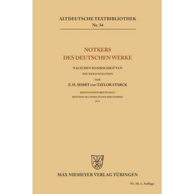 按需印刷DEG Notkers des Deutschen Werke[9783110484281]