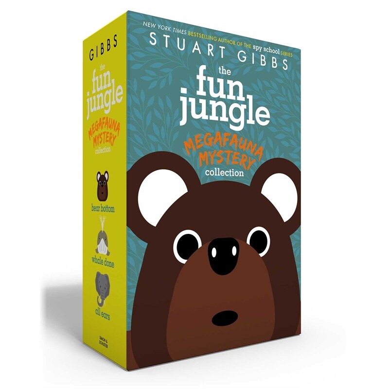 现货 丛林学院巨型动物谜案合集 The Funjungle Megafauna Mystery Collection 套装 平装 英文原版 间谍学校系列作者 上海外文