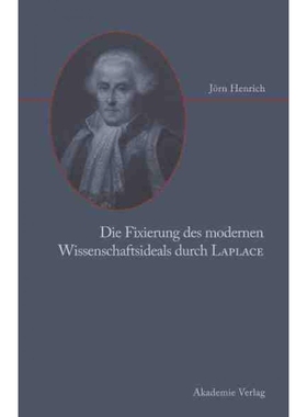 按需印刷DEG Die Fixierung des modernen Wissenschaftsideals durch Laplace[9783050046631]