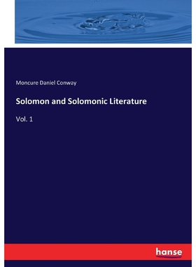 按需印刷不退不换Solomon and Solomonic Literature[9783337318529]