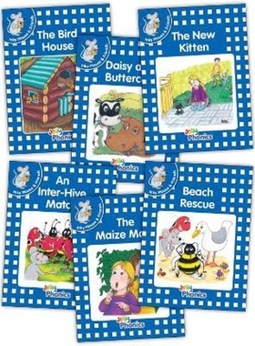 预订Jolly Phonics Readers, Inky & Friends, Level 4:in Precursive Letters (British English edition)