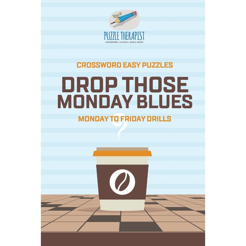 按需印刷不退不换Recover from Monday Blues | Crossword Easy Puzzles | Monday to Friday Drills[9781541943407]