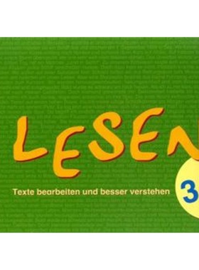 预订【德语】 Lernbuch: Lesen 3/4. Texte bearbeiten und besser verstehen[9783120111696]