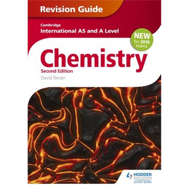 预订Cambridge International AS and A level Chemistry Revision Guide 英文原版 剑桥国际和水平化学复习指南 David Bevan